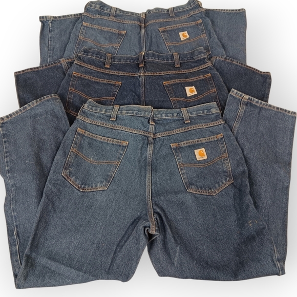Carhartt Other - Carhartt Relaxed Fit Blue Jeans Bundle - 34x32